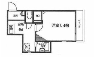 リバティ・ハイムの物件間取画像